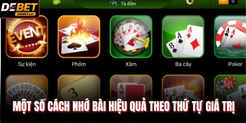Một số cách nhớ bài hiệu quả theo thứ tự giá trị