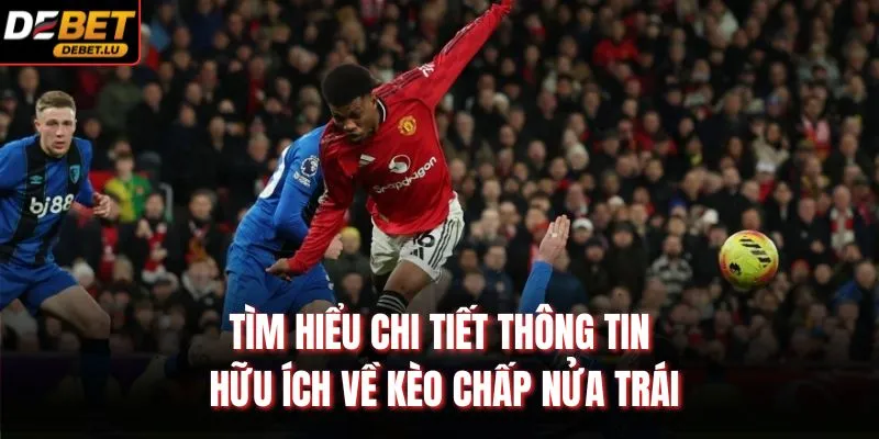 Tìm hiểu chi tiết thông tin hữu ích về kèo chấp nửa trái