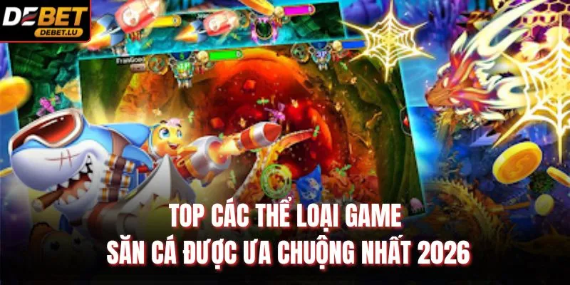 TOP các thể loại game săn cá được ưa chuộng nhất 2026